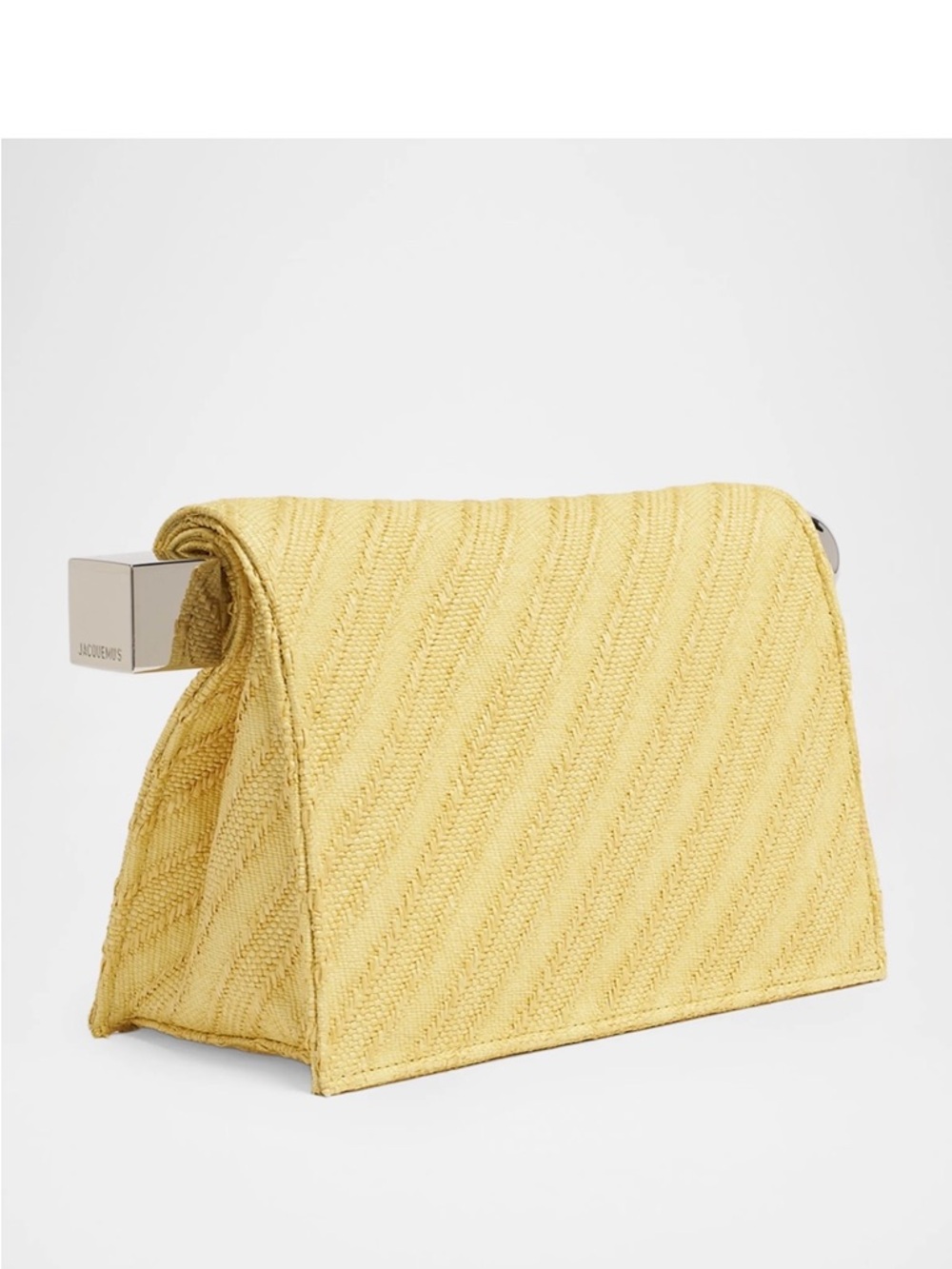 Jacquemus
La Pochette Rond Carre Rolled Clutch Bag - Picture 3 of 6
